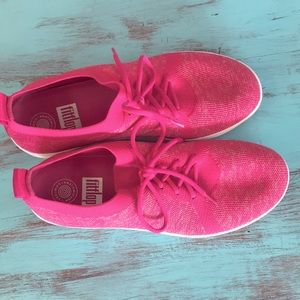 Fitflop Pink Tennis Shoes Sneakers Fit Flop